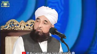 Molana Raza Saqib Mustafai sahib beautiful beyan