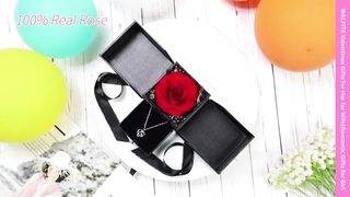 WALFITE Valentines Gifts for Her for Wife,Rose Flower Gift|Romantic Gifts