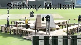 PSL ki tiyariyan multan cricket stadiam mai urooj pr