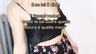 MASHA CAPSIZ ( FAMMI VEDERE COSA SAI FARE CON QUELLA BOCCA)