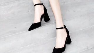 Heels shoes for girls.