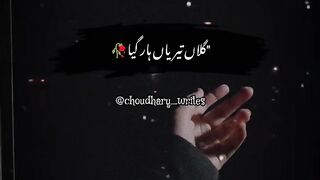 sad poetry video