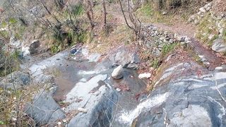 پہاڑی ندی کا دلکش نظارہ
