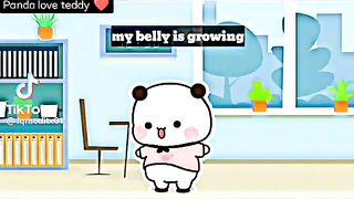 Dudu belly is growing