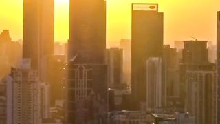 Dubai City night status video