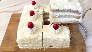 White Forest Pastry Recipe ♥️♥️♥️