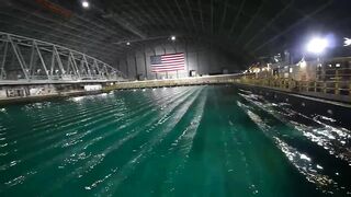 What Happens in US Navy's Indoor Ocean that Simulate World's Worst Waves.Video 2023