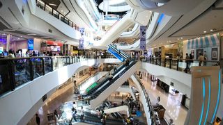 MODERN SHOPPING MALL