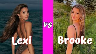 Lexi Rivera vs Brooke Monk TikTok Dance Compilation
