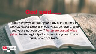 God's Message today!