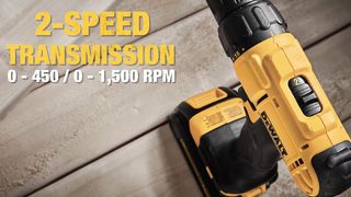 DEWALT 20V Max Cordless Drill Driver Kit, Compact, 12-Inch-Yellow