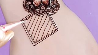 latest back hand mehndi design #shorts  #mehndishorts.