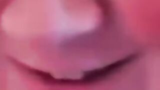 Smiling fat man