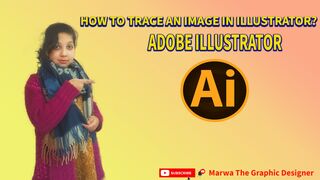 How to trace an image in illustrator? Adobe illustrator, Adobe photoshop