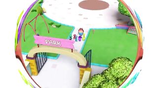 Garden Friends Song - Bugs Song - Jumblikans Learning Songs - ChuChuTV Dinosaur Cartoon for Children