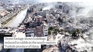 Videos of the earthquake in Turkey, video of the situation in Turkey