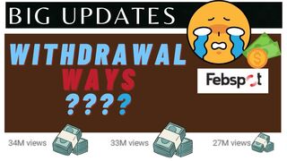 How to withdraw on febspot.com ? |update about febspot|Online earning|Febspot not paying?