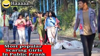 Most popular Scaring Girls In Public Prank  Sapna & Ajay