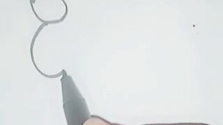 Easy dog drawing