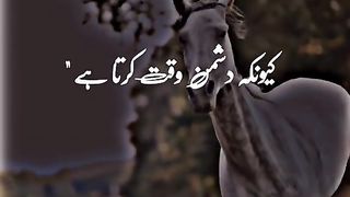 Munafiq rishty sy behtr smjhdar Dushman