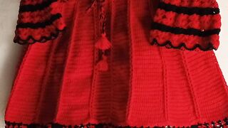 Frock for baby girl| Beautiful design| Crochet kitting