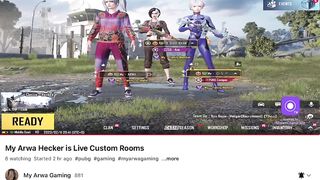 My arwa Gaming accept my request|PUBG |PUBG MOBILE|subscribe lika and share