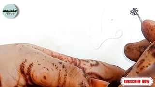 Simple Mehndi Design for front hand II Easy name mehndi designs