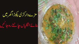 Yummy kadi pakoras made at home are finger licking good