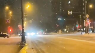 Snowfall in Toronro