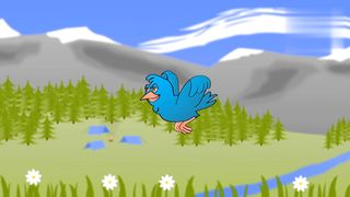 Flying bird