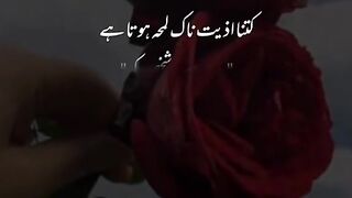 Sad Urdu poetry ????