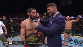 UFC 284: Ислам Махачев - Слова после боя