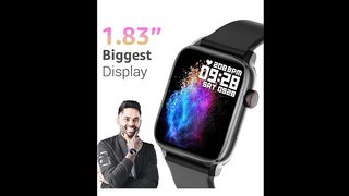 New Maxima Max Pro Hero Smart Watch| Advanced Dual Chip Bluetooth Calling|| 600 Nits Brightness| 100+ Sports Mode