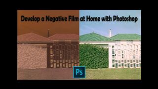 develop negative into positive image in photoshop | Graphic design