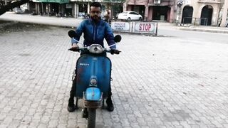 Vespa Wheeling 150cc and Starting