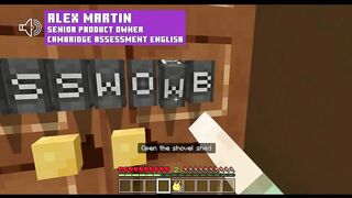 Learn English in our new world built in Minecraft