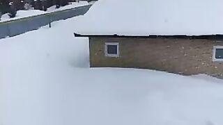 Снег зима