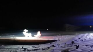 Река Ока, НОВЫЙ ГОД, правый берег