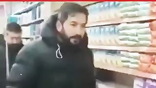 Turk Shopkeeper open shop for earthquake area