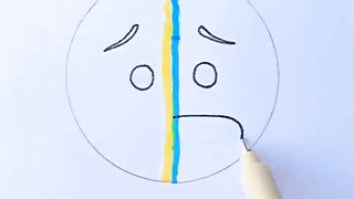 Cold And Hot Emoji Painting