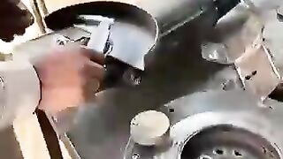 Lath machin process
