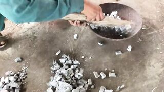 Incredible process of making motorcycle brake leathers