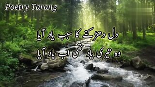Din Guzara Tha Bari Mushkil Se | Sad Poetry | Viral Reels | Shorts Status