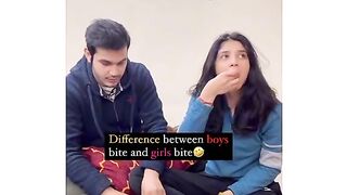 Drifterence between boys bite girls bite