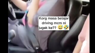 Amazing funny driving tutorial video