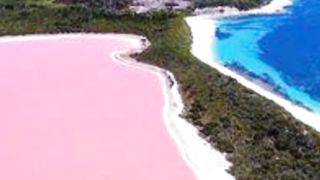 The Pink Lake Hillier of Australia