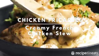 Chicken Fricassee - quick French Chicken Stew