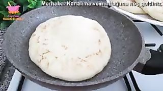 No Oven Turkish Bread Recipe ♥️♥️♥️