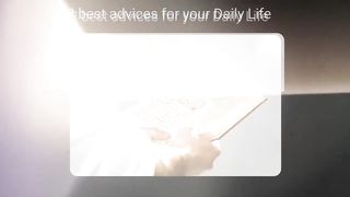 8 Advices for healthy & spiritual daily life