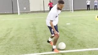 Mbappe and Nemar fun moment
